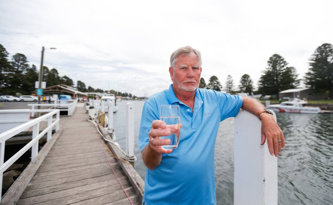Former general manager of Wimmera Mallee Water John Konings has been pushing for years for Port Fairy to be connected to the Otway system that supplies Warrnambool. Picture by Anthony Brady
