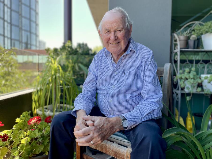 Don Aitken has been honoured for decades of community work setting up and running charitable trusts and educational institutions in Warrnambool. Picture by Ben Silvester