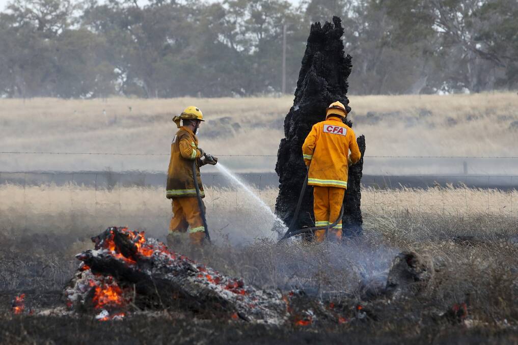 Concern: A number of CFA members across the south-west will be stepping down if Victoria's vaccine mandate is enforced, leading to concerns about the viability of some brigades. Picture: Morgan Hancock