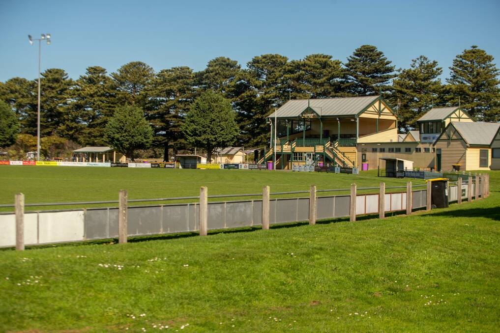 Dilapidated: The facilities at Port Fairy's Gardens Oval are well overdue for renovation according to the football and netball club. Picture: Chris Doheny.