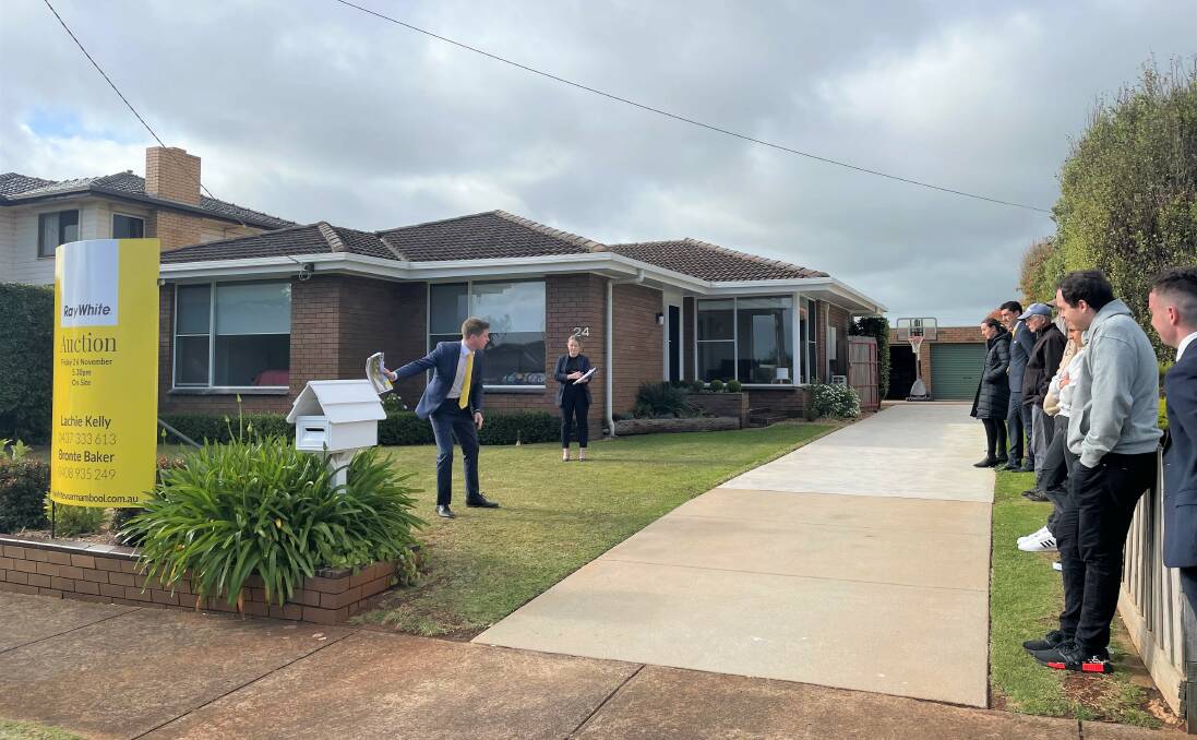 Sold: The four-bedroom house in north Warrambool went to a couple with two children relocating from Geelong. Picture: Ben Silvester.