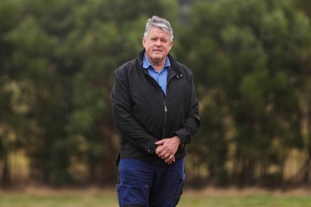 Adaptive: Heytesbury District Landcare Network co-ordinator Geoff Rollinson is helping a growing number of farmers adapt their practices to a warming climate. Picture: Morgan Hancock.