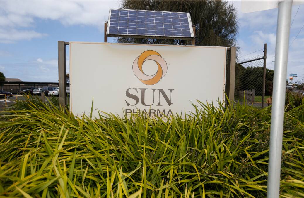 Tense: Wage negotiations between workers and management have broken down at Port Fairy's Sun Pharma plant. Picture: Anthony Brady