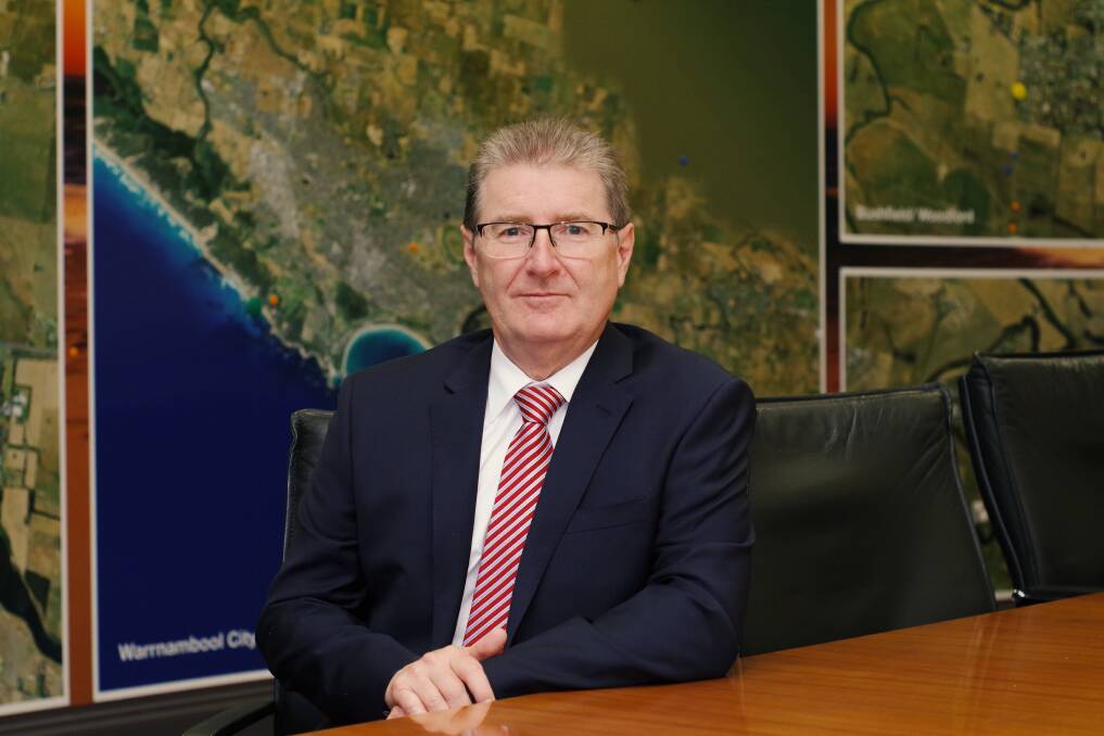 Reassessing: Warrnambool City Council CEO Peter Schneider says the city's budget will take a hit with the latest lockdown.