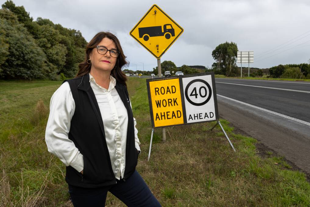 The south-west's crumbling roads are one of three funding priorities South West Coast MP Roma Britnell says the state government has no excuse to overlook in the May budget. Picture by Eddie Guerrero