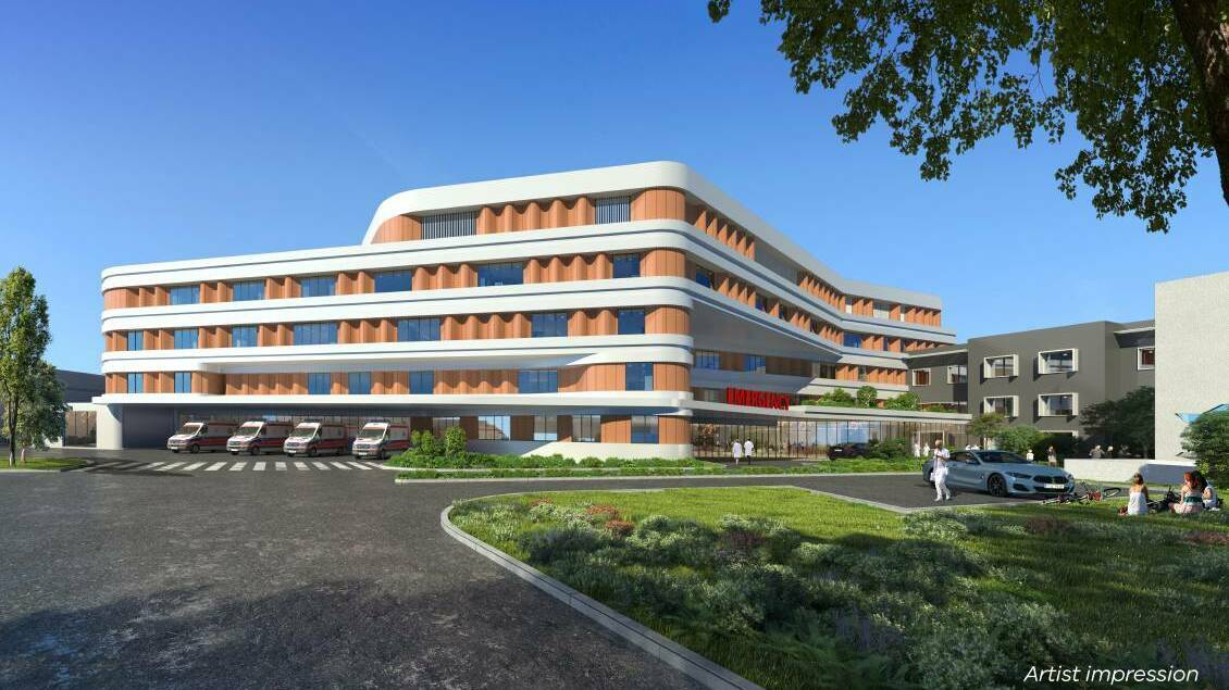 The project to redevelop the Warrnambool Base Hospital faces enormous budget pressures.