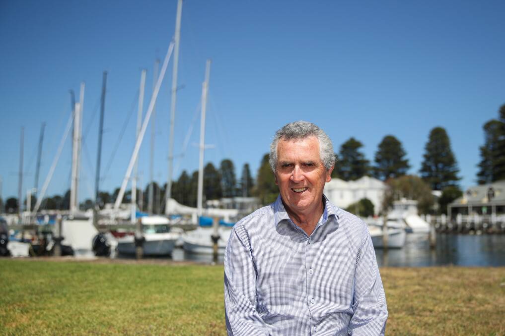 Confident: One of former Moyne Shire Council chief executive Bill Millard's final projects was guiding the first phase of the council's key worker housing program. Picture: Morgan Hancock.