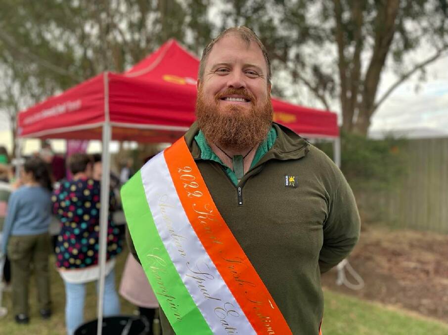 SPEEDY: Robert Dowling, from South Australia, has come out on top in the inaugural spud eating competition at the Koroit Irish Festival.