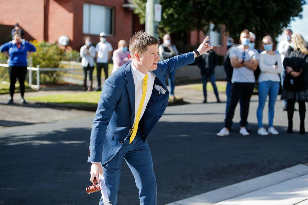 STRONG RESULT: Ray White's Fergus Torpy said it was a weekend of 'strong, exciting' auctions with last-minute bids driving up final selling prices. 