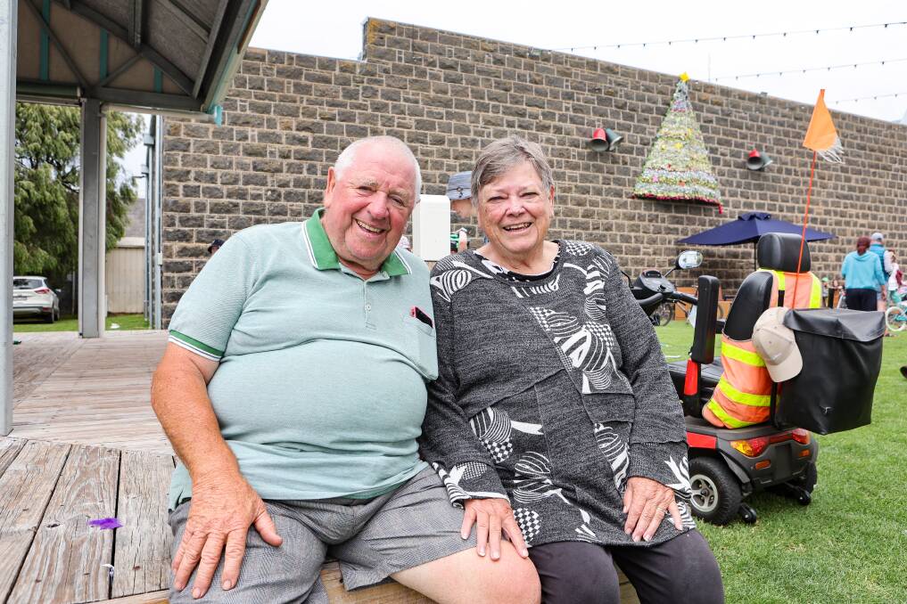King and queen of the 75th Moyneyana procession, Neil and Maureen Hedger are thrilled to be announced as this year's figureheads. They've been involved in the festival for more than a dozen years. Picture: by Anthony Brady