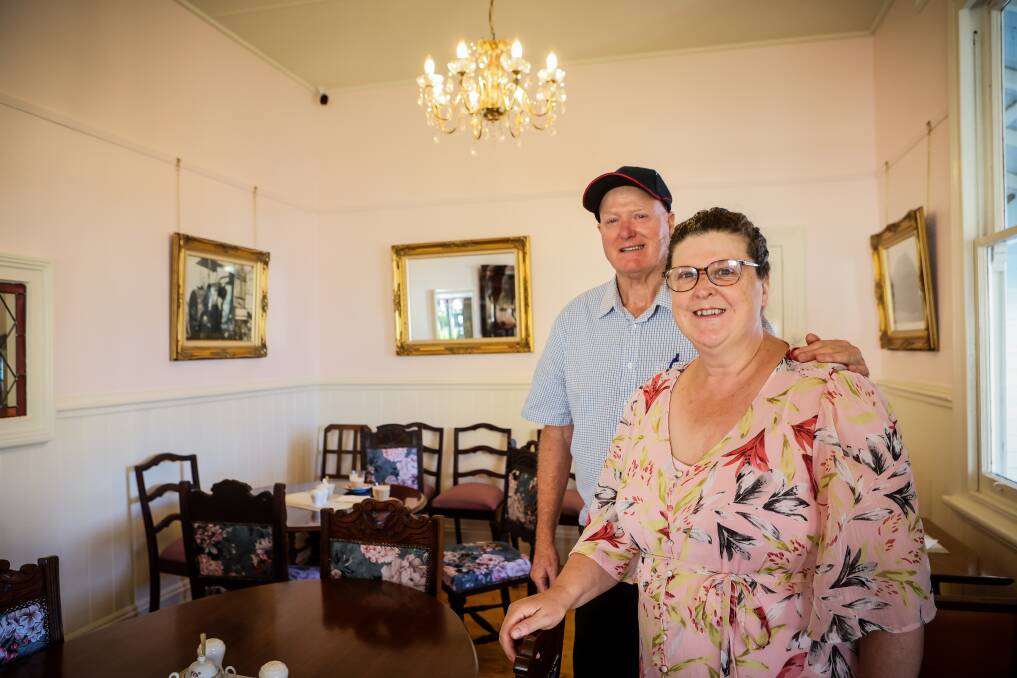 The Art of Tea is a new high tea venture in Koroit, owned and operated by Greg and Julie Lamond. The pair changed their careers in order to pursue their dream. Picture by Anthony Brady