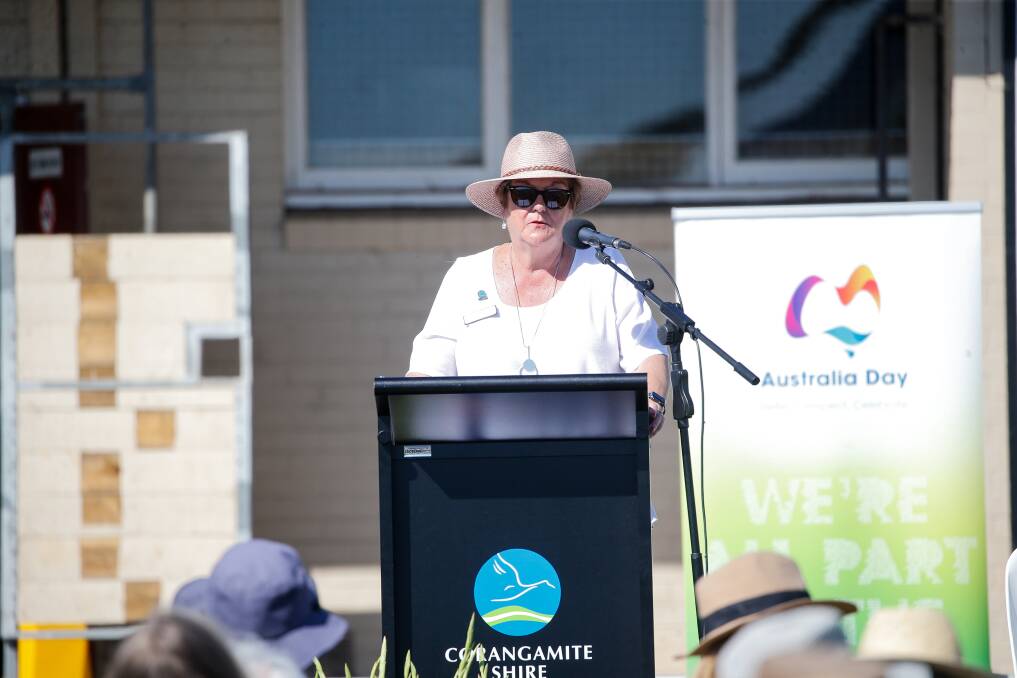 Corangamite Shire mayor Ruth Gstrein is encouraging residents to nominate a person or group in the community who has made a positive contribution to others. Picture by Anthony Brady