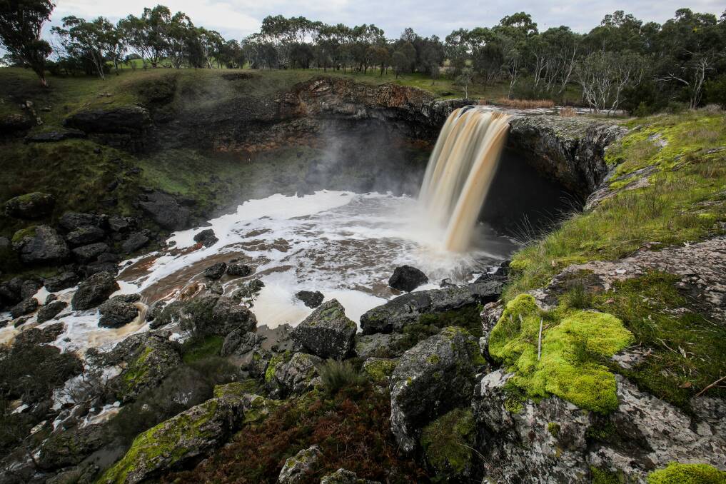 CONNECTED: Wannon Falls may soon become part of a volcanic trail proposed for the Southern Grampians Shire. Picture: Morgan Hancock