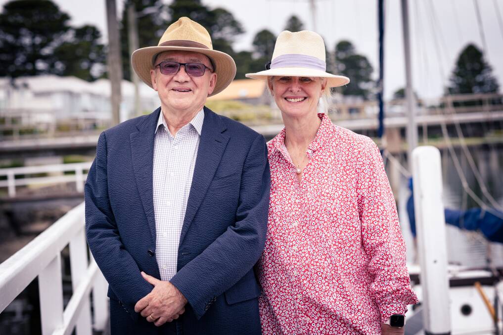 Port Fairy couple James MacKenzie and Flavia Gobbo have each received an Australia Day honours. Picture by Sean McKenna.