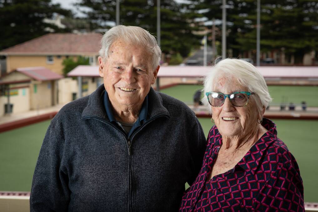 The two made for a formidable team, especially when it came to lawn bowls. 