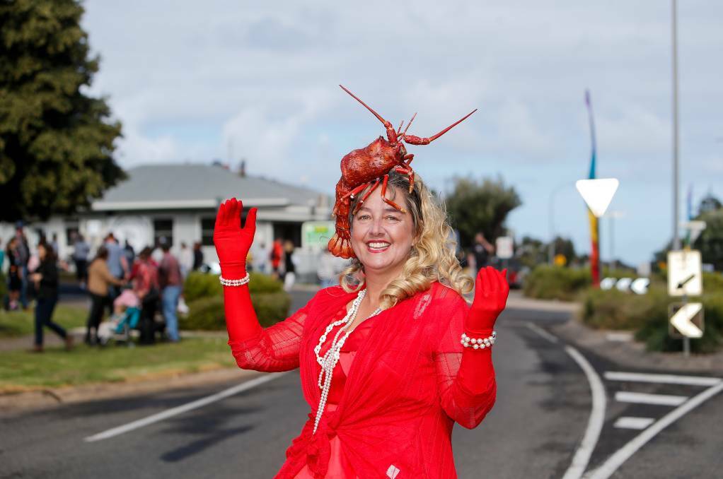 ICON: Michelle Di Cristoforo at Port Campbell's Crayfest in 2021. Picture: Anthony Brady