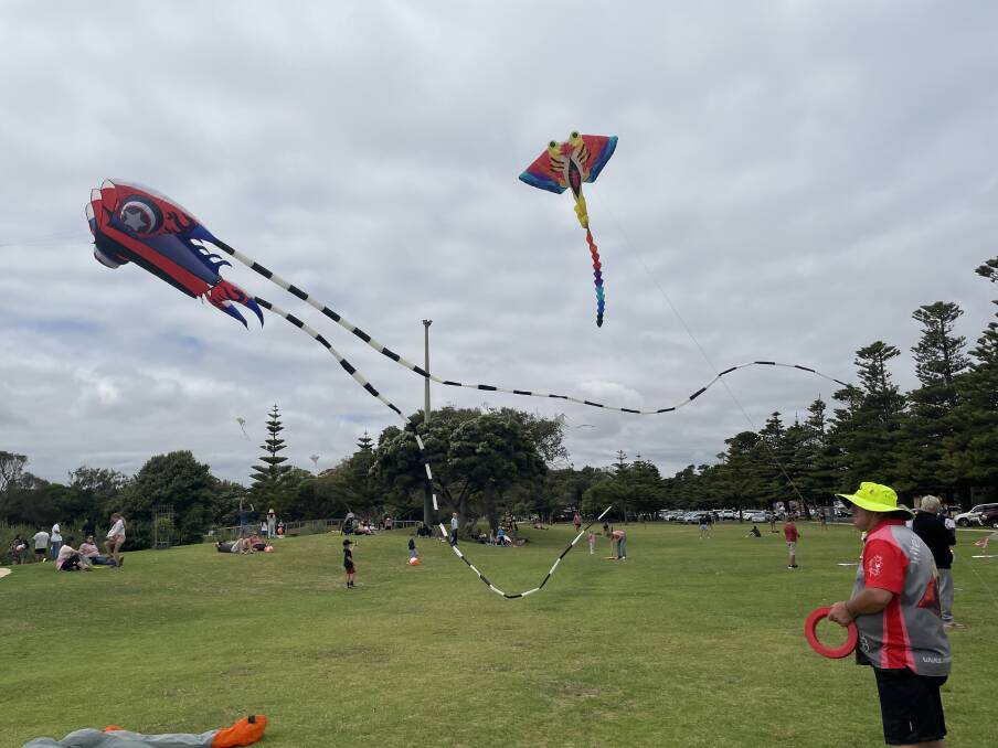 Kite flying a soaring success