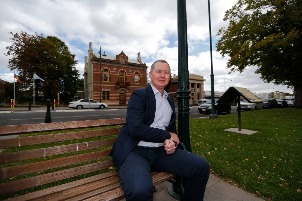 MOVING ON: Corangamite Shire Council's director of corporate and community services David Rae will leave his role after a decade tomorrow. Picture: Anthony Brady