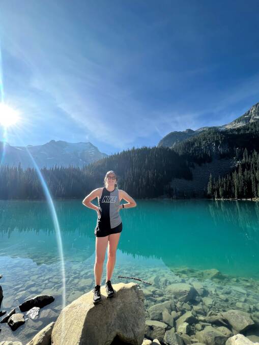 A $10,000 scholarship from the Gardiner Foundation helped Terang's Rachel Dickson spend a semester studying abroad at the University of British Columbia, Canada. Picture supplied