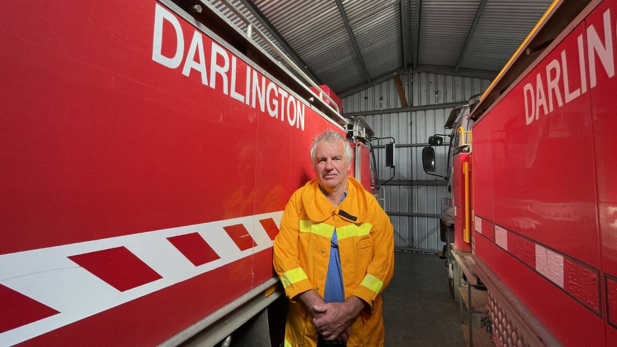 Darlington CFA member Nick Cole, who has been a volunteer for more than 50 years, says he wants better radios and trucks rather than new dress uniforms. 