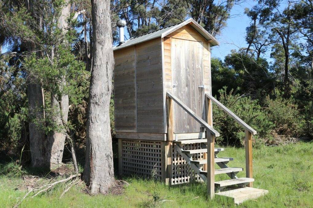 Was this dunny built for Scomo in case he answered the call of nature?
