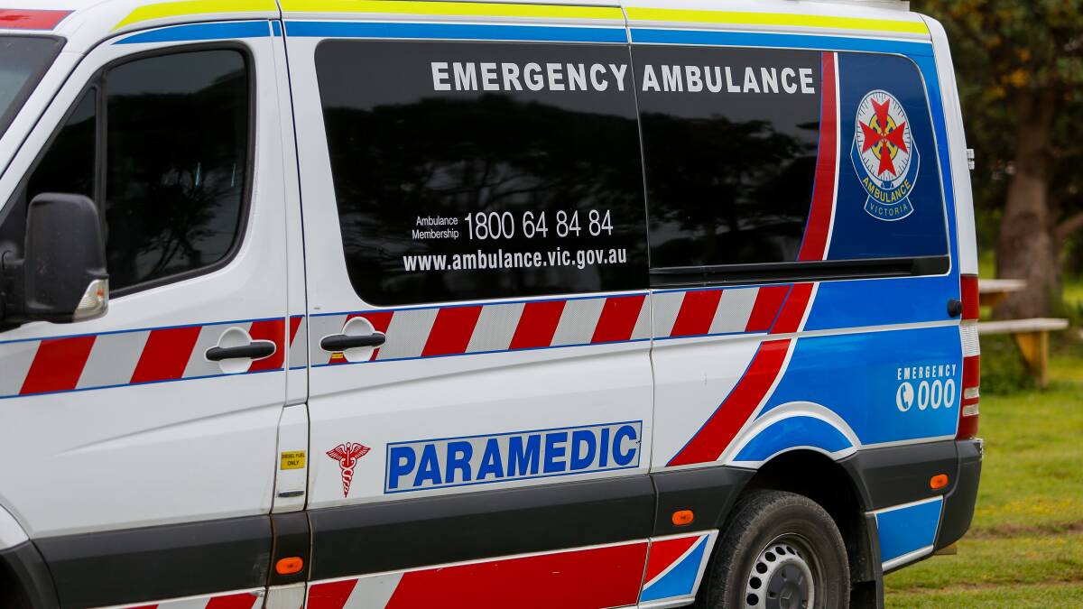Woman transported to Warrnambool hospital following vehicle crash