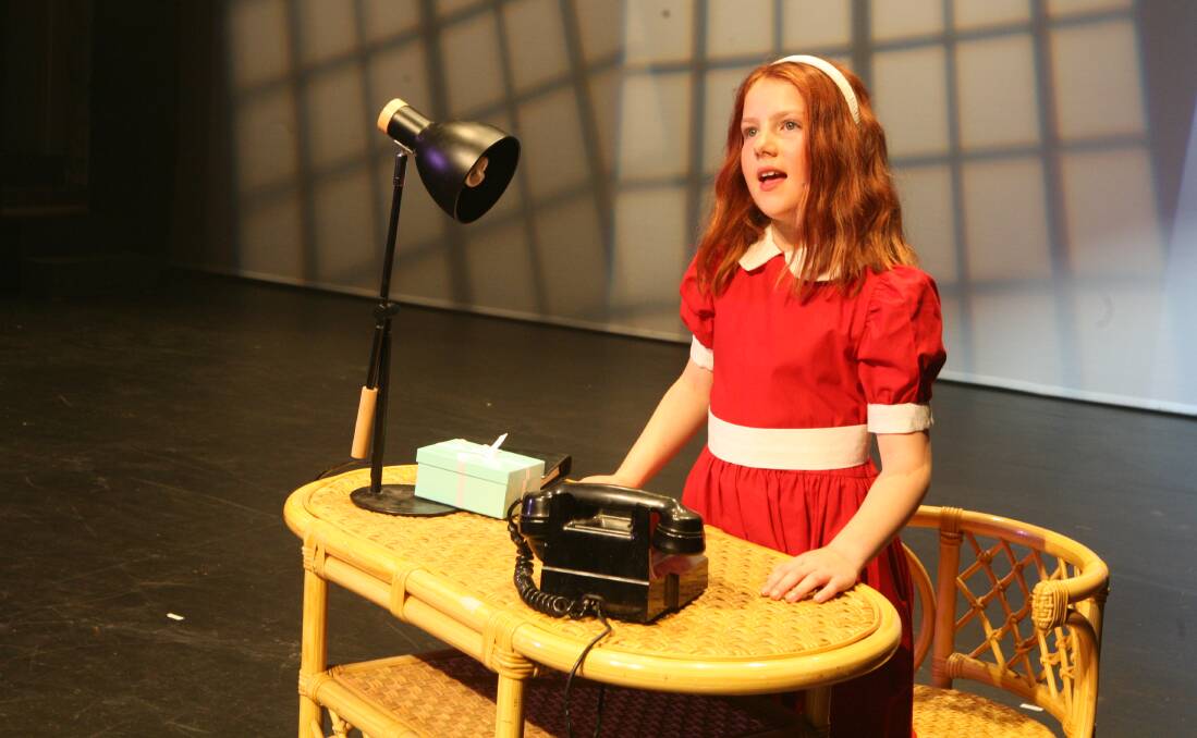 A cast of more than 60 children bring Annie Jr. to life in four performances at Lighthouse Theatre this week.