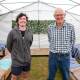 Harry Keegan and Kirkstall Hotel publican Tony Houlihan in the marquee where Mr Keegan is hosting a new summer festival in January. The marquee party will feature live music and a DJ playing 90s and 2000s music. Picture by Anthony Brady