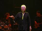 Graham Nash performs on stage with Crosby, Stills and Nash in Tasmania in 2012. Nash has been included in the first line-up for the 2024 Port Fairy Folk Festival. Picture by Sylvia Liber