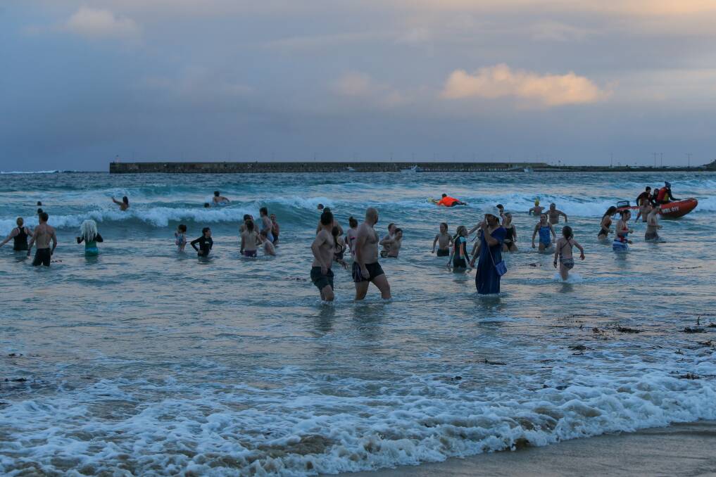 SOLSTICE: Dress up, or down, and take a dip in the ocean to celebrate the shortest day of the year.