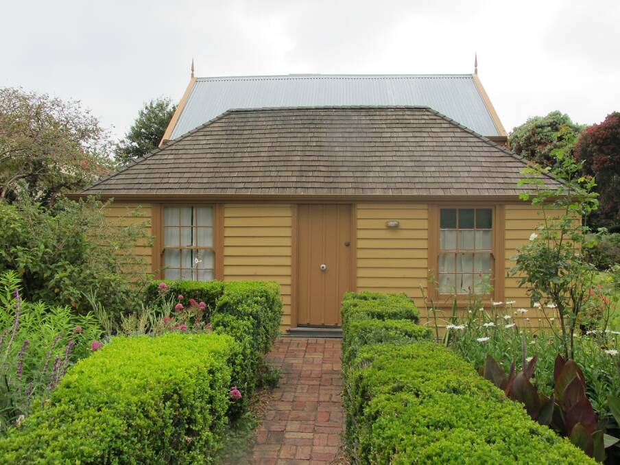 The historic Mott's Cottage is located on Sackville Street in Port Fairy.