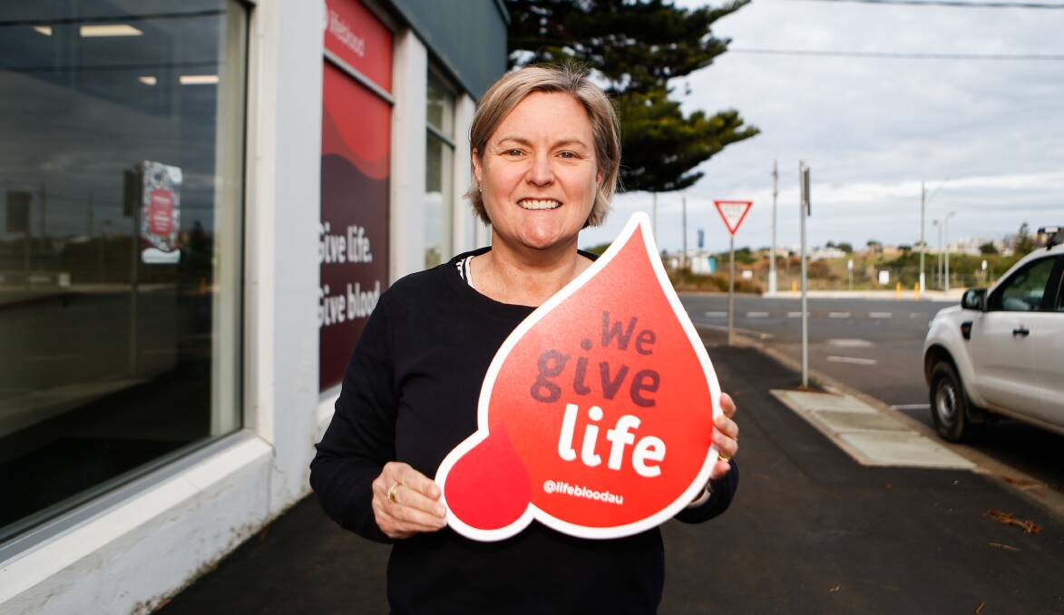 DONATE: Warrnambool's Pip Norton is encouraging others to donate blood and plasma. Picture: Anthony Brady