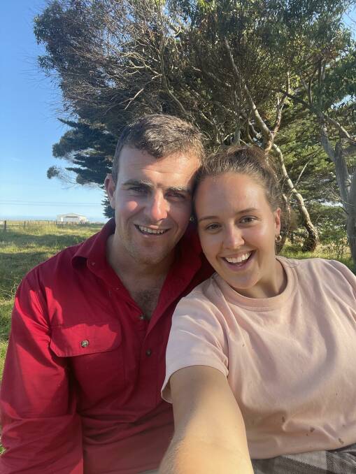 Former Branxholme woman Sophie Holcombe was chosen to be Brenton Kuch's partner in the Farmer Wants a Wife finale on Sunday, May 21. Picture supplied by Sophie Holcombe