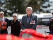 ANZAC: World War Two veteran Wally Robertson. Picture: Anthony Brady