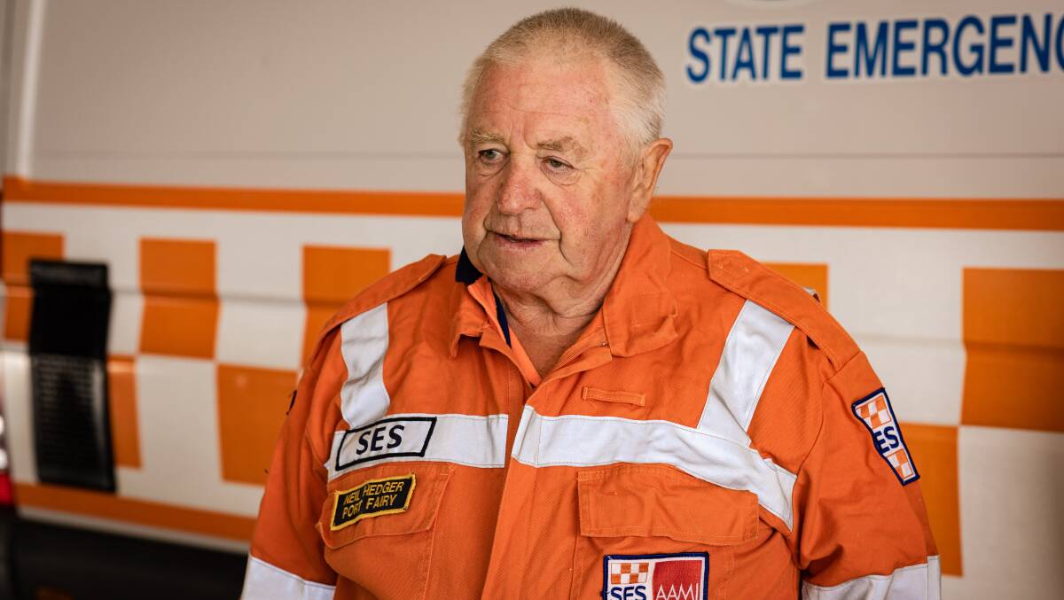 Port Fairy SES foundation member Neil Hedger. Picture by Sean McKenna