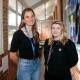 TEACHERS: Hannah Duffus and Aoife Jones are some of the newest staff members at Terang College. They are part of Teach For Australias Leadership Development Program. Picture: Anthony Brady