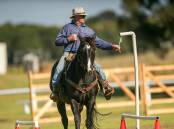 COURSE: John Paton with horse Charlie. Pictures: Chris Doheny