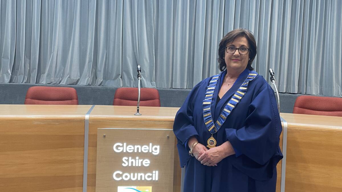 Glenelg Shire Council's Karen Stephens was elected mayor at a statutory meeting in Portland on Wednesday, November 8. Picture by Lillian Altman