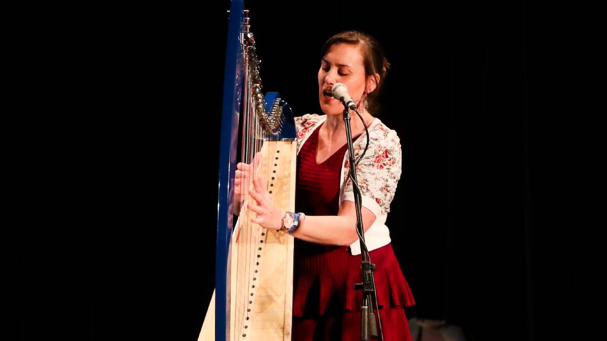 HARP: Claire Patti performing at the 2019 festival.