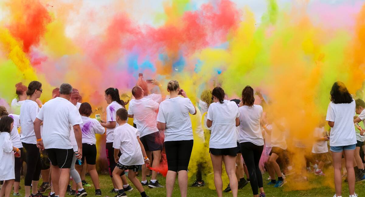 The south-west will be a hive activity this AFL Grand Final public holiday as the streets come to life for Colour Terang Festival. This is a file image.
