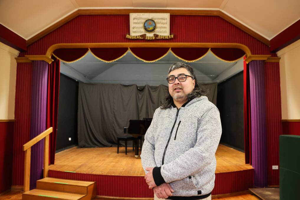 Warrnambool musician Ruslan Osmonov has played the piano since he was four. Picture by Anthony Brady