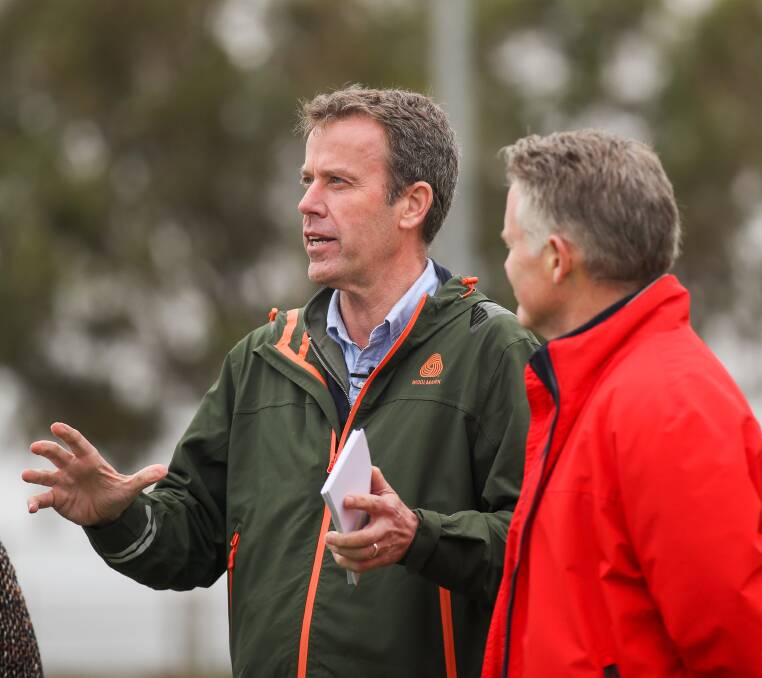 MARATHON: Member for Wannon Dan Tehan and a working group are hoping to secure hosting rights for the marathon at the 2026 Commonwealth Games. Picture: Morgan Hancock 