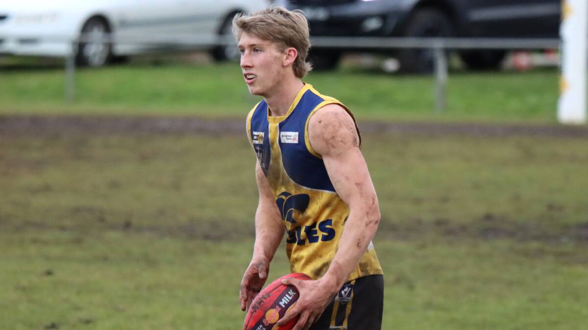IN: North Warrnambool Eagles' Harry Keast will come back in to the GWV Rebels' side this round. Picture: Justine McCullagh-Beasy