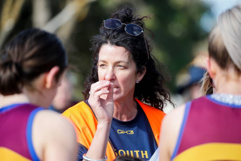 Kylie Carter will remain at the helm of South Rovers' A grade side in 2023. Picture by Anthony Brady