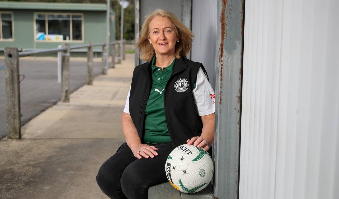 LEAGUE LEGEND: Trish Butters was inducted as a Hampden Football Netball League life member at a recent annual general meeting. Butters has spent the last 14 years on the board, of which she was its first female representative, with plans to commit two more seasons as the league works through a five-year strategic plan. Picture: Morgan Hancock
