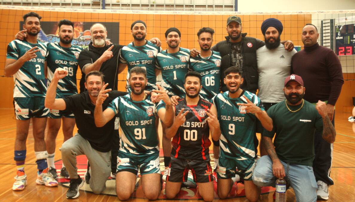 Heidelberg Volleyball Club won Warrnambool seaside tournaemtn's men's honours competition. Pictures by Meg Saultry