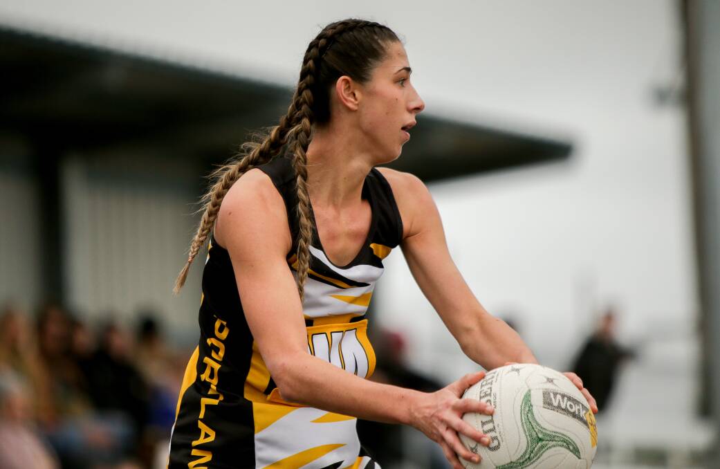 Madeline Stone is one of six netballers returning for Portland's open grade team. File picture