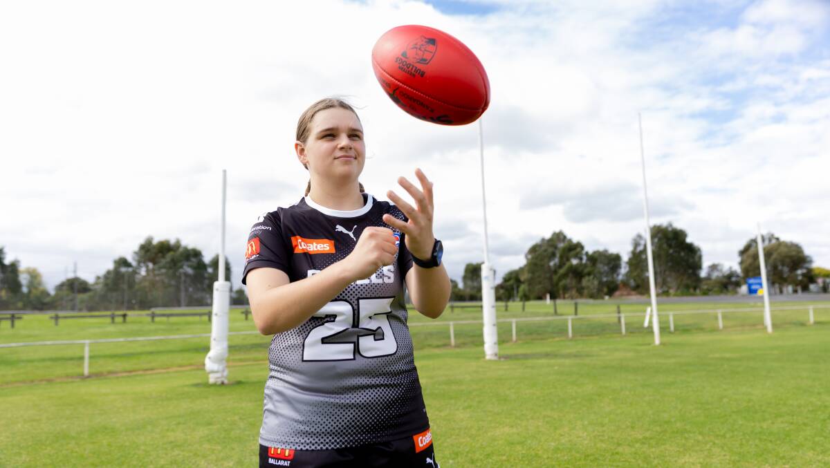 Mortlake's Annabelle Glossop, who is part of the GWV Rebels 2023 under 18 squad, is eyeing a return to football next month.