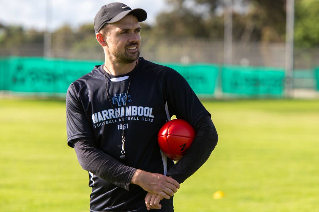 Warrnambool coach Dan O'Keefe says Jason Rowan's departure would open opportunity to others. Picture by Eddie Guerrero