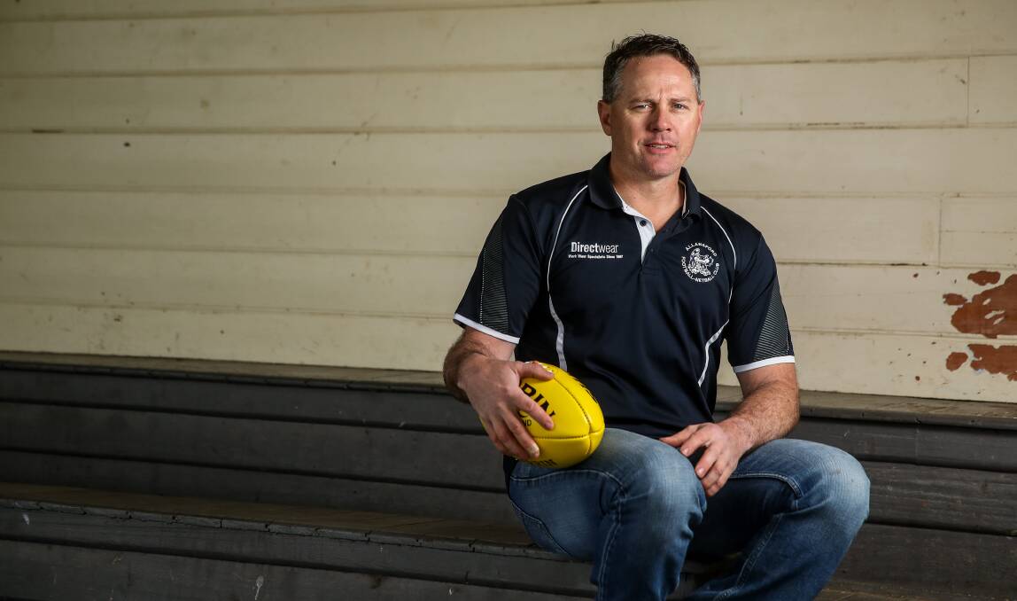 ALL IN: Newly-appointed Allansford senior coach Tim Nowell. Picture: Morgan Hancock